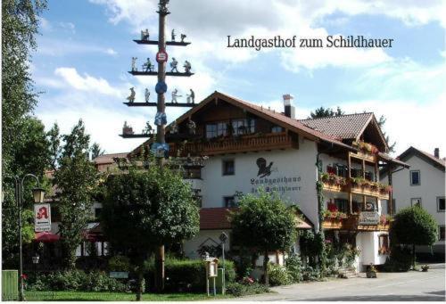 Hotel Landgasthof Zum Schildhauer Halfing Exteriör bild